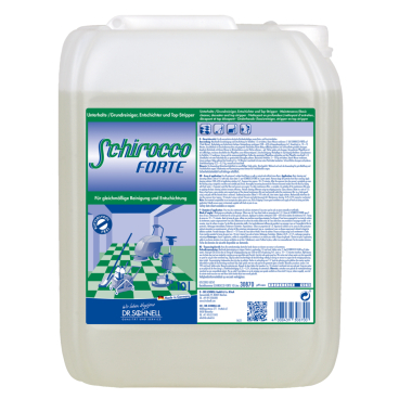 Dr. Schnell Unterhaltsreiniger Schirocco FORTE, Konzentrat 10 Liter - Kanister - Bild-Darstellung des Produktes 1
