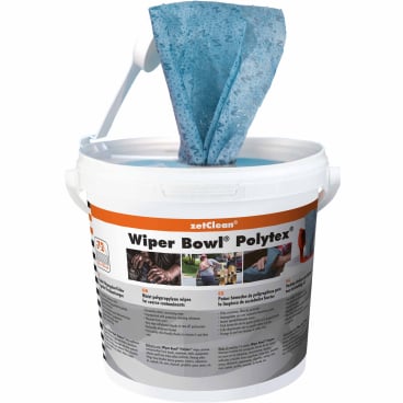 Wiper Bowl feuchtes Reinigungstuch 1 Eimer à 72 Polytex-Tücher - Bild-Darstellung des Produktes 1