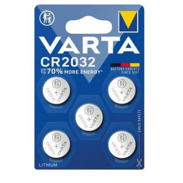 VARTA CR2032 Knopfzelle, Lithium 1 Packung = 5 Stück, 230 mAh  - Bild-Darstellung des Produktes 1