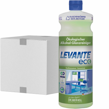 Dr. Schnell Oberflächen Reinigungsmittel Levante Eco, Konzentrat 1 Karton = 12 Flaschen à 1000 ml - Bild-Darstellung des Produktes 1