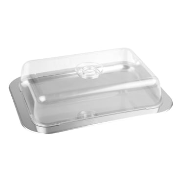CHG® Servierplatte mit Frischhaltedeckel, 2-teilig, Höhe: 8,5 cm 1 Set = 1 Platte, 1 Deckel kaufen