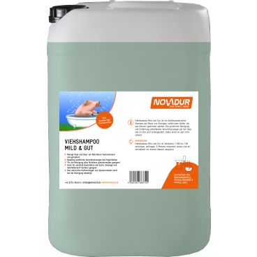 NOVADUR Viehshampoo Mild & Gut 20 Liter - Kanister - Bild-Darstellung des Produktes 1