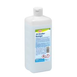 Weco GmbH Weco 3D-Druckerreiniger, rückstandsfreie Reinigung, Schnelltrocknender und rückstandsfreier Reiniger für alle 3D-Drucker, 1 Liter - Flasche 69073