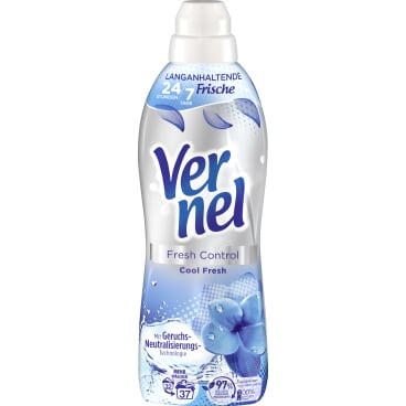 Vernel Fresh Control Cool Fresh Weichspüler, 37 WL 814 ml - Flasche - Bild-Darstellung des Produktes 1