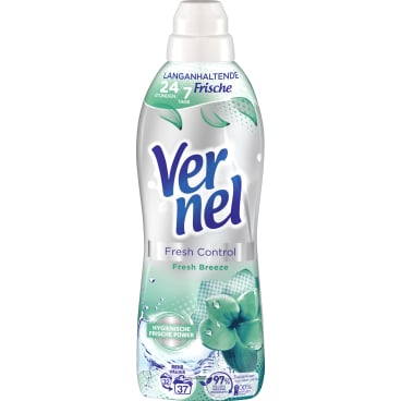 Vernel Fresh Control Fresh Breeze Weichspüler, 37 WL 814 ml - Flasche - Bild-Darstellung des Produktes 1