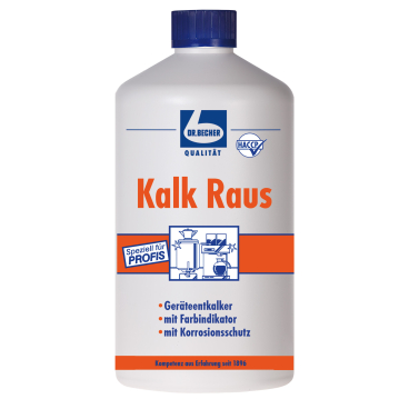 Dr. Becher Kalk Raus, mit Zitronensäure 1 Liter - Flasche - Bild-Darstellung des Produktes 1