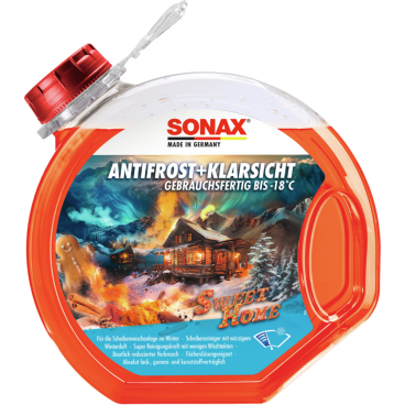 SONAX Antifrost & Klarsicht, Frostschutz bis –18 °C, Sweet Home 3 Liter - Flasche - Bild-Darstellung des Produktes 1
