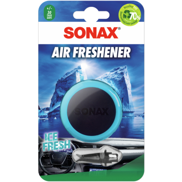 SONAX Air Freshener Lufterfrischer, Autoduft im Innenraum Duft: Ice-Fresh, Frischeduft - Bild-Darstellung des Produktes 1