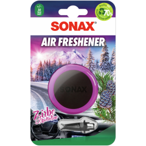 SONAX Air Freshener Lufterfrischer, Autoduft im Innenraum – Duft: Zirbe, Arolla Pine