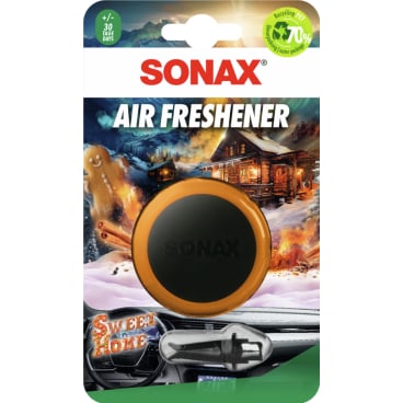 SONAX Air Freshener Lufterfrischer, Autoduft im Innenraum Duft: Sweet Home, Winterduft - Bild-Darstellung des Produktes 1