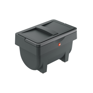 Hailo Öko Mini S Komposteimer, 4 Liter Farbe: anthrazit - Bild-Darstellung des Produktes 1