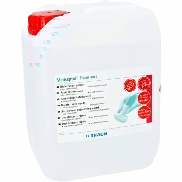 B. Braun Meliseptol® Foam pure Desinfektionsschaum 5 l - Kanister - Bild-Darstellung des Produktes 1