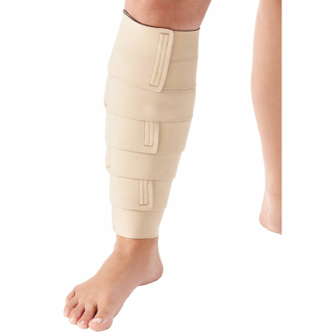 ReadyWrap® Adaptives Kompressionssystem für Unterschenkel, lang Größe L, Länge: bis 35 cm, Farbe: beige - Bild-Darstellung des Produktes 1