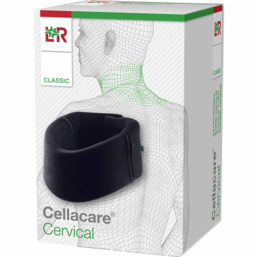 Cellacare® Cervical Classic Cervicalstütze, schwarz/grün Größe 3, Halsumfang: 42-50 cm / Kinnhöhe: 7,5 cm - Bild-Darstellung des Produktes 1