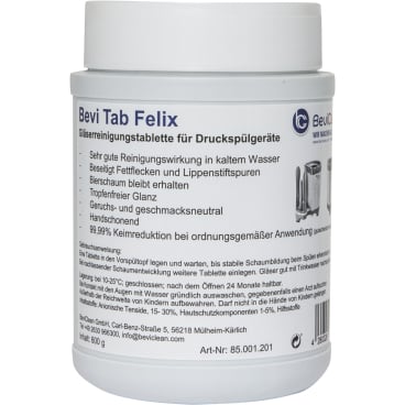 Bevi Tab Felix 1 Eimer = 600 g ca. 120 Tabletten - Bild-Darstellung des Produktes 1