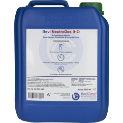 Bevi Flächendesinfektion NeutroDes IHO – 5 Liter Kanister, für Getränkeschankanlagen