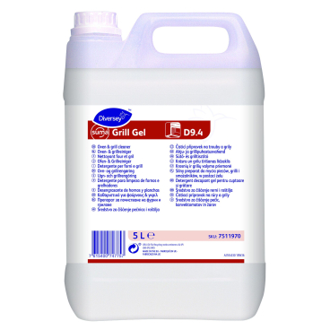 Suma Grill Gel D9.4 Grillreiniger, hochalkalisch 1 Karton = 2 Kanister à 5 Liter - Bild-Darstellung des Produktes 1