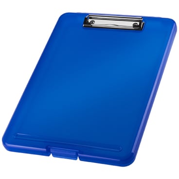 helit Klemmbrett A4 "the clip" Farbe: blau transluzent - Bild-Darstellung des Produktes 1