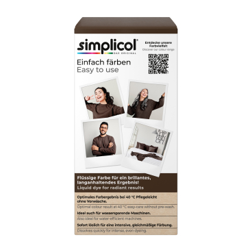 simplicol intensiv Textilfarbe Farbe: Espresso-Braun kaufen