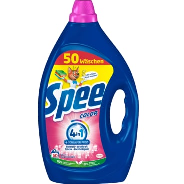 Spee Color Gel Colorwaschmittel 4+1, 50 WL 2,25 Liter - Flasche - Bild-Darstellung des Produktes 1