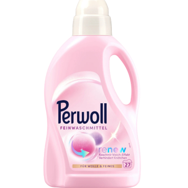 Perwoll Renew Feinwaschmittel, Wolle & Feines 1,35 Liter - Flasche, 27 WL - Bild-Darstellung des Produktes 1