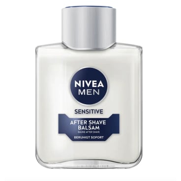 NIVEA MEN Sensitive After-Shave Balsam, alkoholfrei 100 ml - Flasche - Bild-Darstellung des Produktes 1