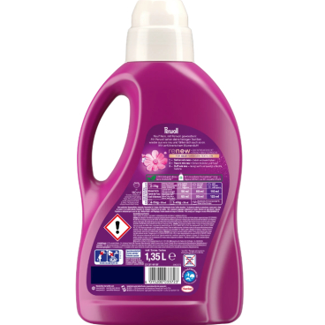 Perwoll Renew Color Waschmittel, Flüssigwaschmittel, Blütenrausch 1,35 Liter