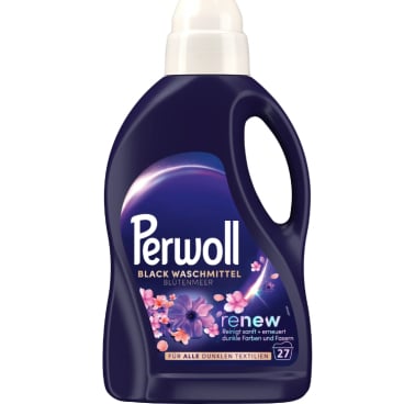 Perwoll Renew Feinwaschmittel Black Blütenmeer 1,35 Liter - Flasche, 27 WL - Bild-Darstellung des Produktes 1