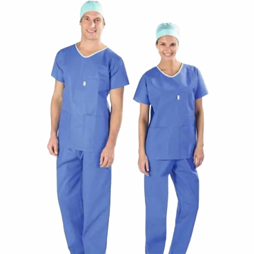 Sentinex® Soft Bereichskleidung Kasack, unsteril, blau 1 Packung = 60 Stück, Größe XS - Bild-Darstellung des Produktes 1