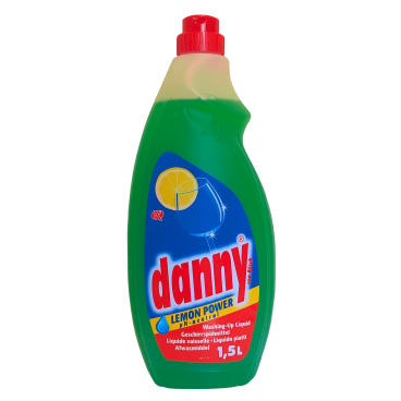 Danny LEMON POWER Handgeschirrspülmittel, hochkonzentrat 1,5 Liter - Flasche - Bild-Darstellung des Produktes 1