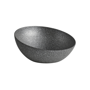 APS Aluminiumschale FROSTFIRE, 3 Liter Maße (Ø x H): 32,5 x 14 cm, schwarz-silber - Bild-Darstellung des Produktes 1