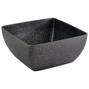 APS Aluminiumschale FROSTFIRE, 3,8 Liter Maße (Ø x H): 25 x 12 cm, schwarz-silber - Bild-Darstellung des Produktes 1