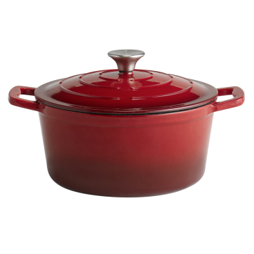 APS Kochtopf mit Deckel 5 STARS, 4 Liter Ø 25 cm, rot - Bild-Darstellung des Produktes 1