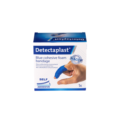Detectaplast selbsthaftender Schaumverband klebstofffrei 1 Packung = 6 cm x 4,5 m - Bild-Darstellung des Produktes 1