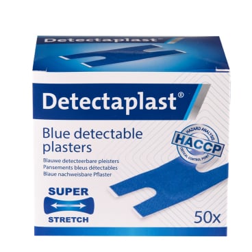 Detectaplast Elastic Pflaster, detektierbar und elastisch Maße 68 x 38 mm für Fingergelenke, 50 Stück - Bild-Darstellung des Produktes 1