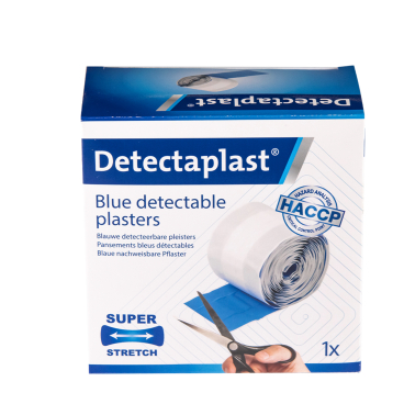 Detectaplast Elastic Pflasterrolle, detektierbar und elastisch Maße 6 cm x 5 m - Bild-Darstellung des Produktes 1