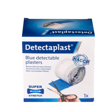 Detectaplast Elastic Pflasterrolle, detektierbar und elastisch Maße 8 cm x 5 m - Bild-Darstellung des Produktes 1