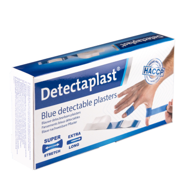 Detectaplast Elastic Pflaster, detektierbar und elastisch Maße 180 x 20 mm, 50 Stück einzeln verpackt - Bild-Darstellung des Produktes 1