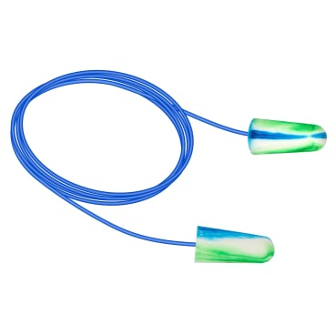 EarProtect Gehörschutzstöpsel mit Kordel, PU Schaumstoff 1 Box = 100 Paar - Bild-Darstellung des Produktes 1