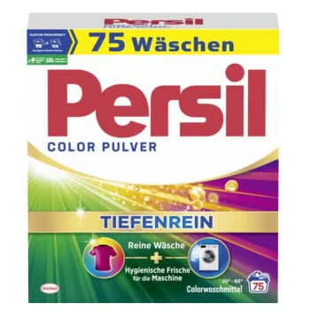 Persil Color Pulver Tiefenrein Colorwaschmittel 4,5 kg - Packung, 75 WL - Bild-Darstellung des Produktes 1
