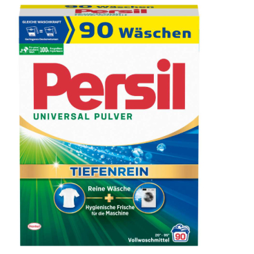 Persil Universal Pulver Tiefenrein Vollwaschmittel 5,4 kg - Packung, für ca. 90 Waschladungen - Bild-Darstellung des Produktes 1
