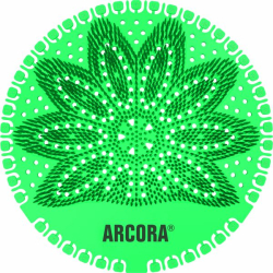 ARCORA International GmbH Arcora Duft Urinalsieb Maxi, Ø 17 cm, Urinaleinsatz für alle gängigen Urinale, Duft: Spring, Farbe: Grün 1717US-SP