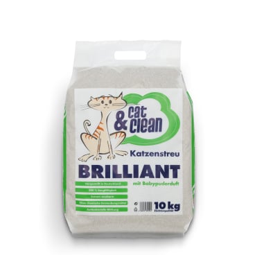Cat & Clean Brilliant Katzenstreu 10 kg - Beutel - Bild-Darstellung des Produktes 1