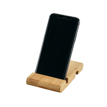 Kesper Handyhalterung, Bambus Maße: 13 x 8 x 1,8 cm - Bild-Darstellung des Produktes 1