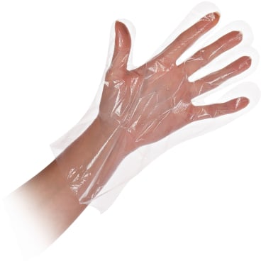HYGOSTAR® Polyclassic Soft Handschuhe, LDPE 1 Karton = 50 Packungen = 5000 Stück, Größe M - Bild-Darstellung des Produktes 1