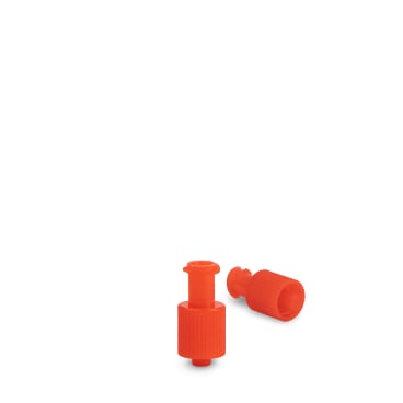 Dispomed® Kombistopfen, Luer Lock 1 Packung = 100 Stück, rot - Bild-Darstellung des Produktes 1