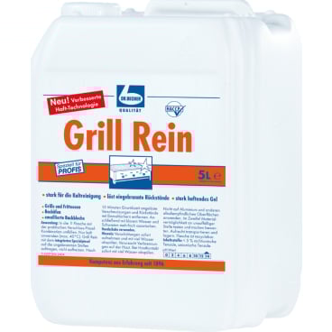 Dr. Becher Grill Rein Grillreiniger, verbesserte Haft-Technologie 5 Liter - Kanister - Bild-Darstellung des Produktes 1