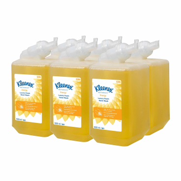 Kleenex® Botanics™ Luxusschaum Handwäsche, 1 Liter 1 Karton = 6 Kartuschen, Energy - Bild-Darstellung des Produktes 1