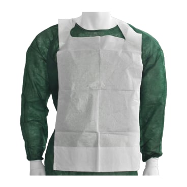 MaiMed® – Adult Bibs Einweg-Lätzchen für Erwachsene, 2-lagig 1 Packung = 100 Lätzchen - Bild-Darstellung des Produktes 1