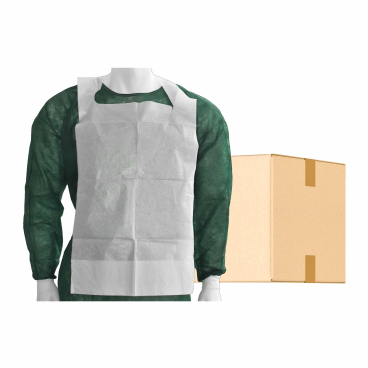 MaiMed® – Adult Bibs Einweg-Lätzchen für Erwachsene, 2-lagig 1 Karton = 5  Packungen  à 100 Lätzchen - Bild-Darstellung des Produktes 1